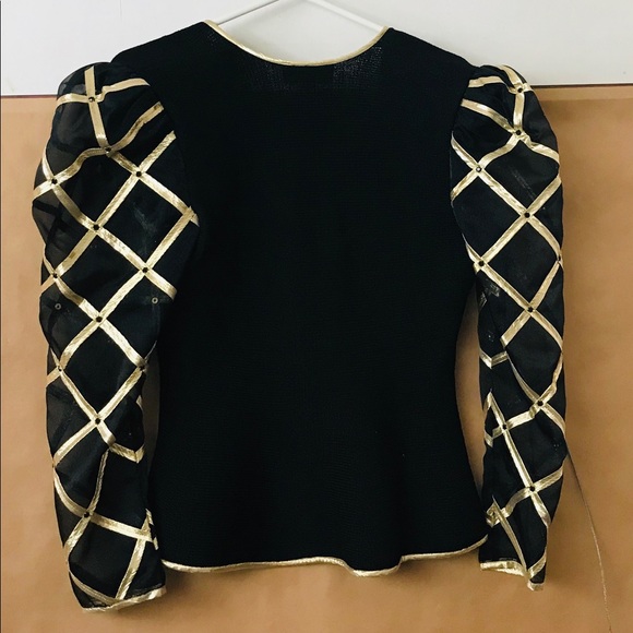 New St John Knit  Evening Jacket Size 8 Holiday - Picture 3 of 8